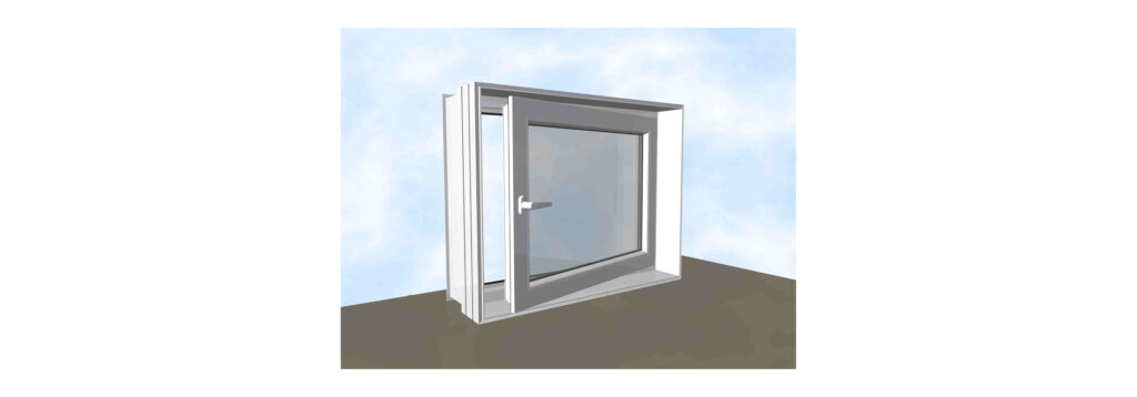 Visualisierung Hochwasserschutzfenster Nautilus