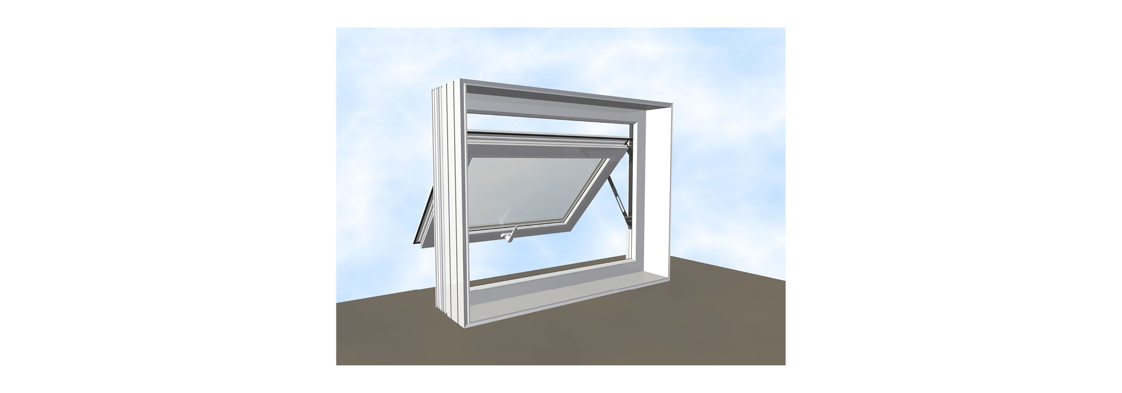 Visualisierung Hochwasserschutzfenster Neptun